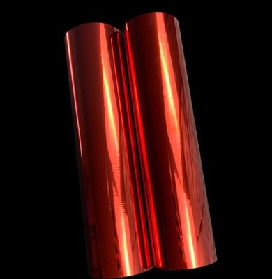 Il colore rosso di Matt ha metallizzato il trattamento della corona dei lati del film due della laminazione del bopp
