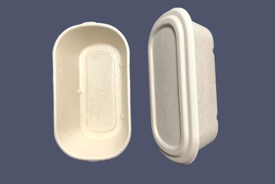 Contenitore d'imballaggio di cartapesta dell'insalata dell'alimento di Straw Disposable Fast Degradable Light del grano