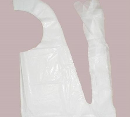 Grembiuli di plastica bianchi eliminabili bollenti della cucina del ristorante dell'amido di mais EN13432