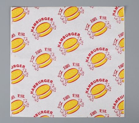 carta da imballaggio bollente della palla di riso di Taiwan della carta oleata dell'hamburger di 38g/45g OilProof