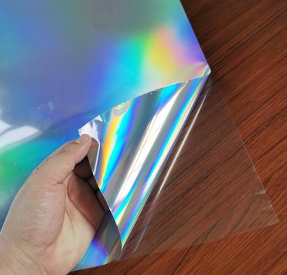 Film 3D per occhio di gatto Foto Film laminato a freddo, film tridimensionale trasparente per la decorazione della casa