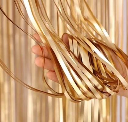 Festa di Natale Strisce di trascinamento, Strisce di trascinamento decorative, Fiore di colore in PVC