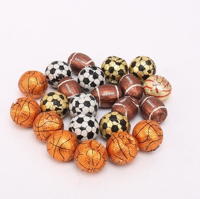 Fogli di alluminio stampati in oro e colorato personalizzati per confezioni di caramelle o di cioccolato in foglio/sul rotolo