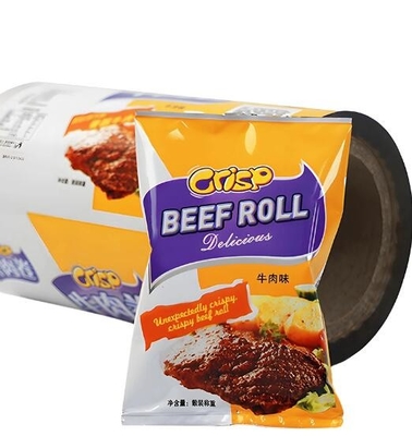 Stampa personalizzata di pellicola pet+al+pe da 110mic.100mic su rotolo per sacchetti per imballaggi alimentari