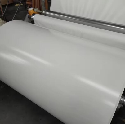 Bianco di colore massello Bianco di carta di foglio PU per retro di compensato e cartoni MDF Carta decorativa per mobili