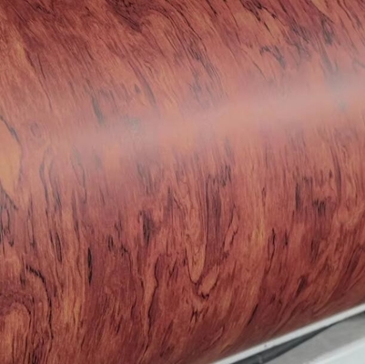 Carta laminata a grana di legno lucida verniciata in PU per cartone MDF Decorazione dei mobili