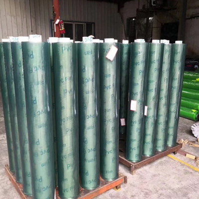 Fornitura di pellicola di PVC morbida trasparente colorata di PVC di colore freddo di pellicola di PVC lucida