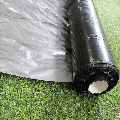 Film di plastica per pacciamatura UV 25um/30um/35um nero argento per l'agricoltura