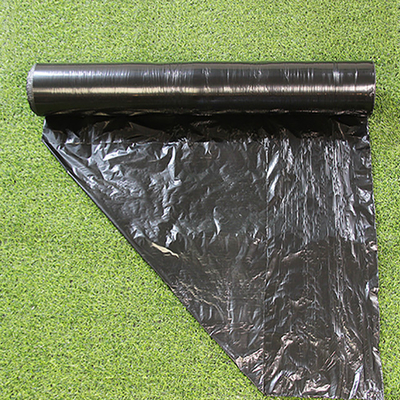 Film di plastica per pacciamatura UV 25um/30um/35um nero argento per l'agricoltura