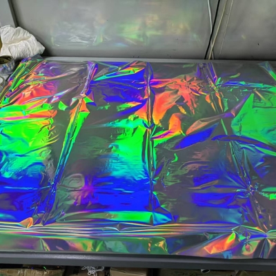 Pellicola laser arcobaleno semplice, pellicola laser senza piastre BOPP