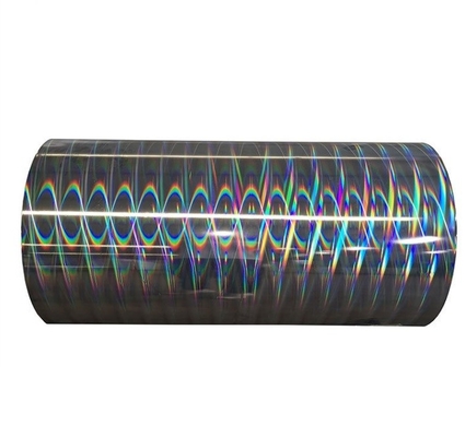 Film di laminazione trasparente olografico termico per scatole di cartone laminato