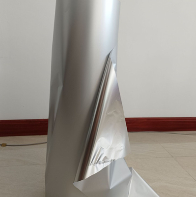 PET Mat Aluminium Film, doppio lato Mat Aluminium Film Yin e Yang Film, PET Film Of Yin and Yang