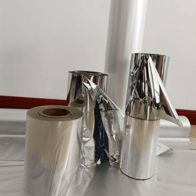 PET Mat Aluminium Film, doppio lato Mat Aluminium Film Yin e Yang Film, PET Film Of Yin and Yang