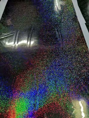 12mic PET/17mic bopp rivestimento di base olografico metallizzato utilizzato per la stampa UV