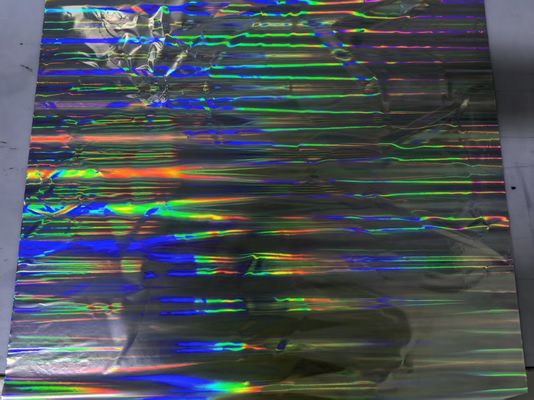 12mic PET/17mic bopp rivestimento di base olografico metallizzato utilizzato per la stampa UV