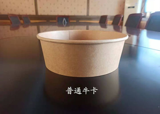PLA biodegradabile 600ml che ricopre il secchio di carta eliminabile delle ciotole di minestra