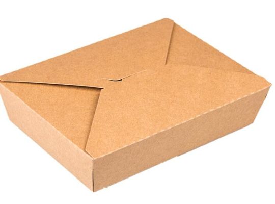 scatola asportabile rettangolare di 900ml Fried Chicken Custom Paper Lunch