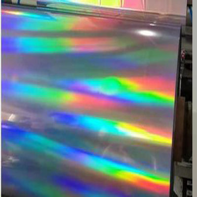 Film olografico della laminazione della decorazione senza cuciture dell'arcobaleno per stampa
