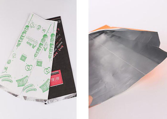 Carta kraft d'imballaggio asportabile impermeabile al grasso del di alluminio per il barbecue Fried Chicken