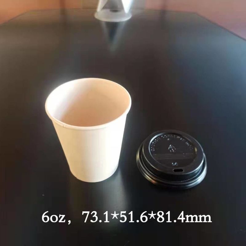 tazze di caffè eliminabili 260+18pe, anti tazze di carta calde di scottatura della bevanda 10oz